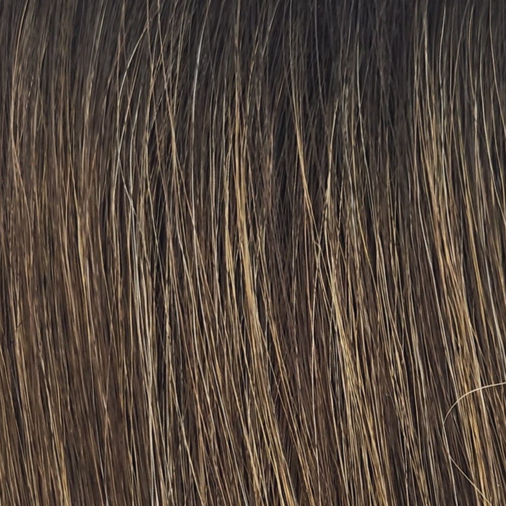 CKISSRT4 - Golden Brown with Copper Blonde Highlights & Dark Brown Roots