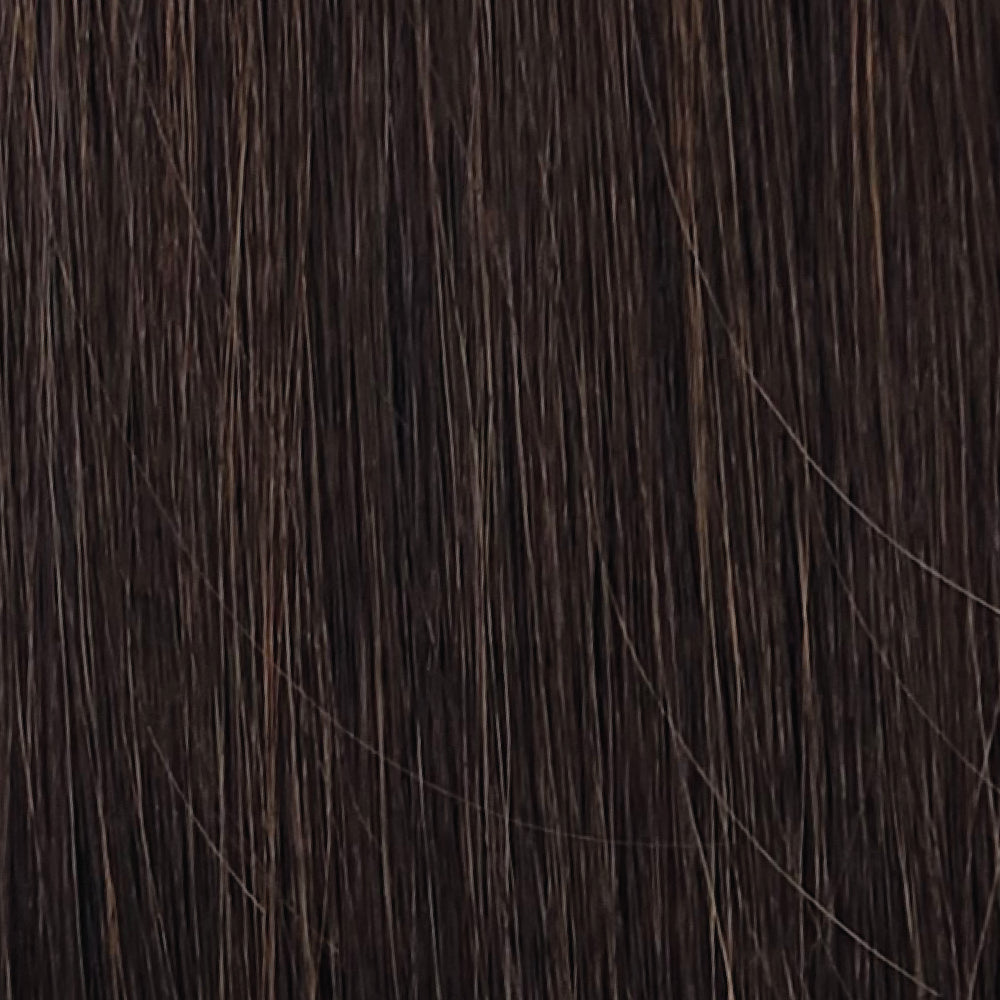 Heat Resistant Wig Brown Color Swatch by Estetica Designs R4/6