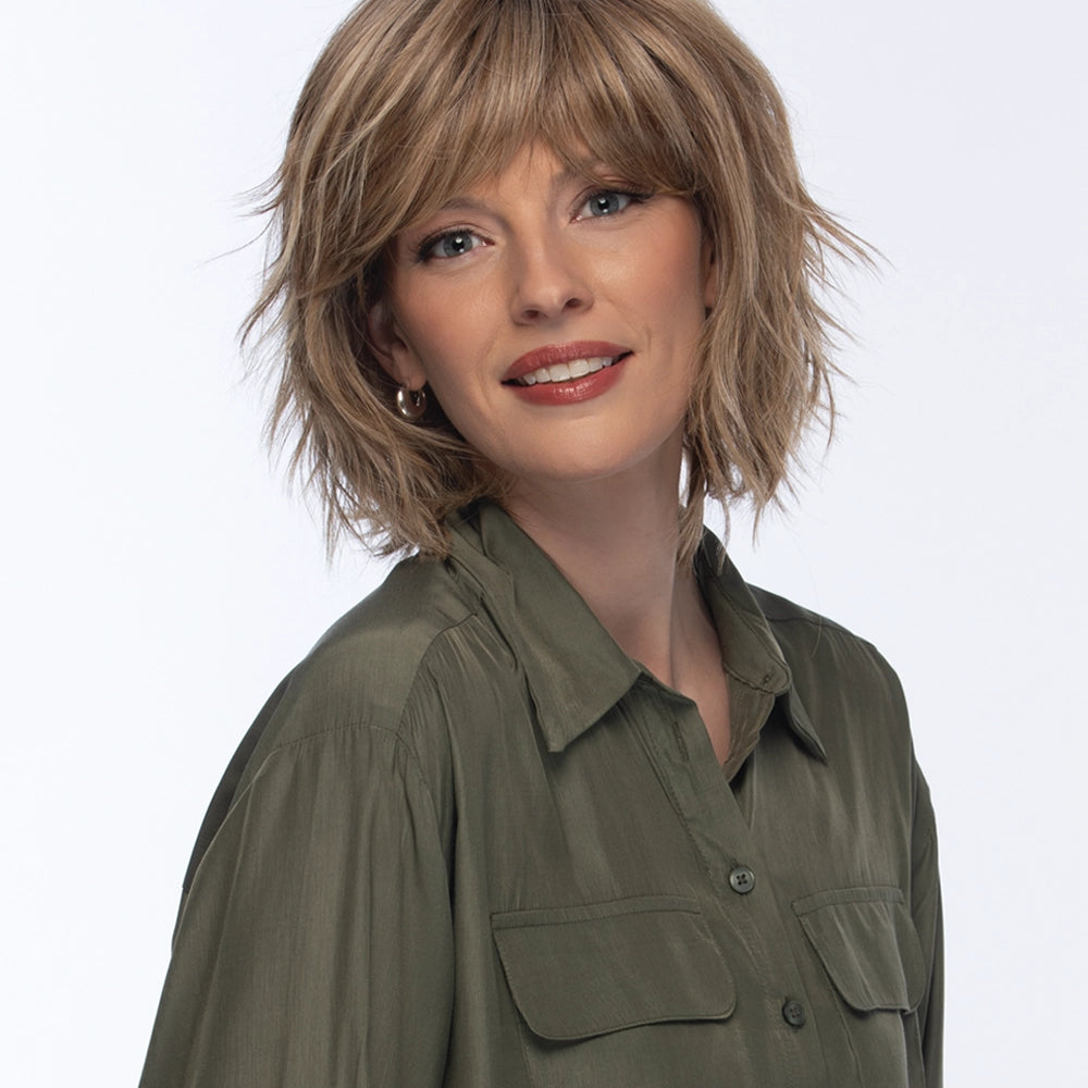 Heat Resistant Synthetic Wig Hollis by Estetica Designs shown in RH12/26RT4