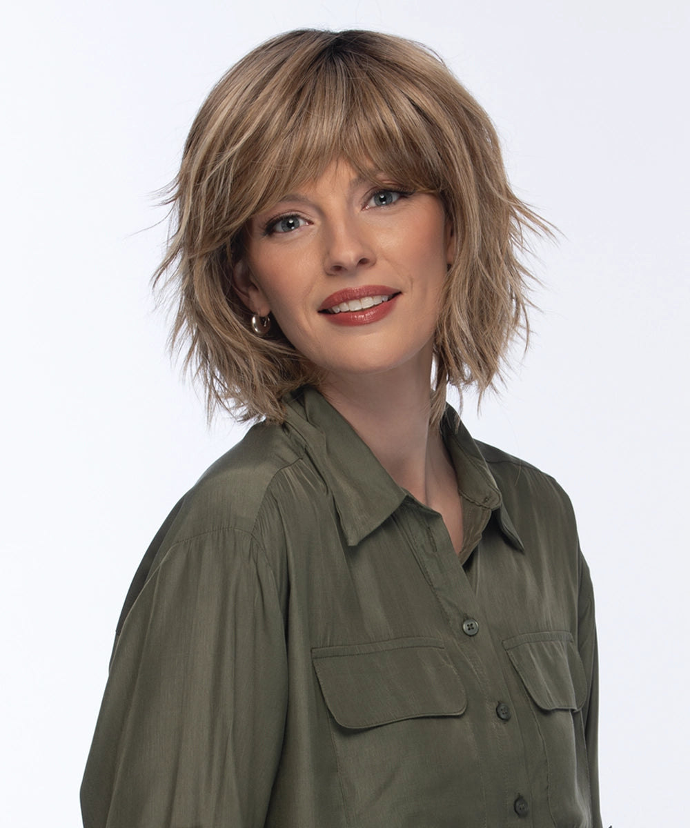 Heat Resistant Synthetic Wig Hollis by Estetica Designs shown in RH12/26RT4