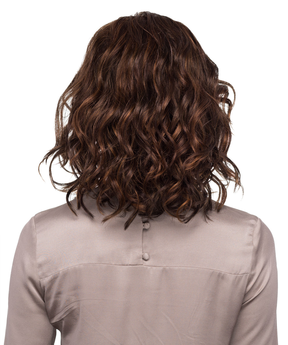 Monofilament with Lace Front Synthetic Wig Brooklyn by Estetica Designs shown in R6/28F