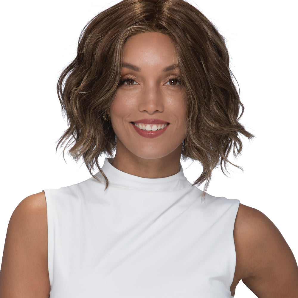 Monofilament with Lace Front Synthetic Wig Haven by Estetica Designs shown in R8/26H