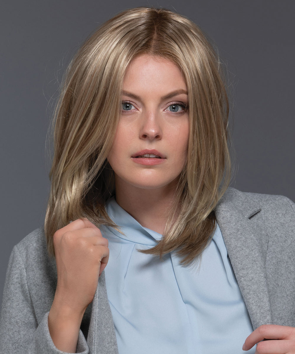 Monofilament with Lace Front Synthetic Wig Hudson by Estetica Designs shown in RH1488