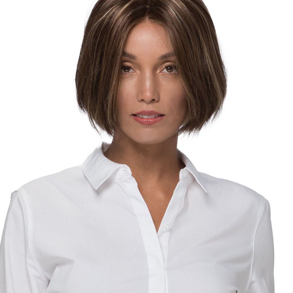 Monofilament with Lace Front Synthetic Wig Kennedy by Estetica Designs shown in R8/26H