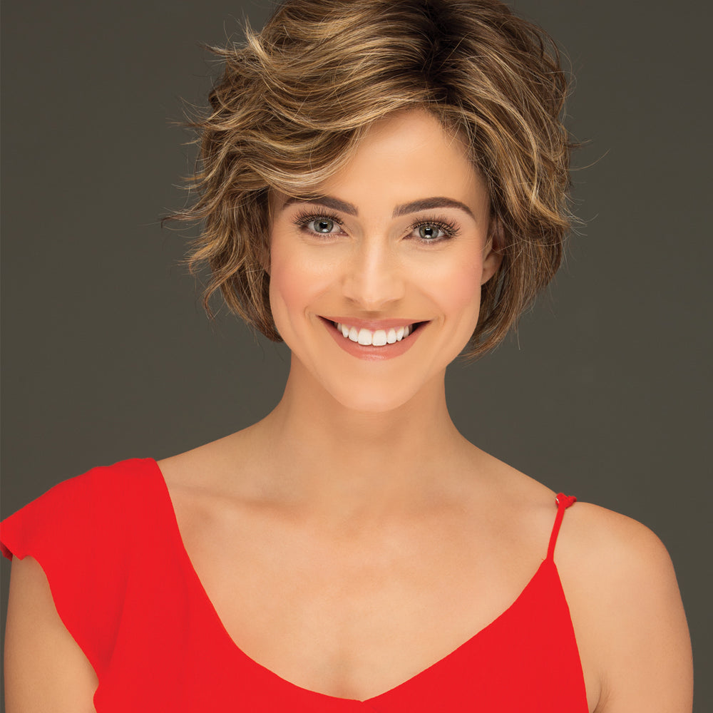 Monofilament Synthetic Wig Preston by Estetica Designs shown in CARAMELKISS