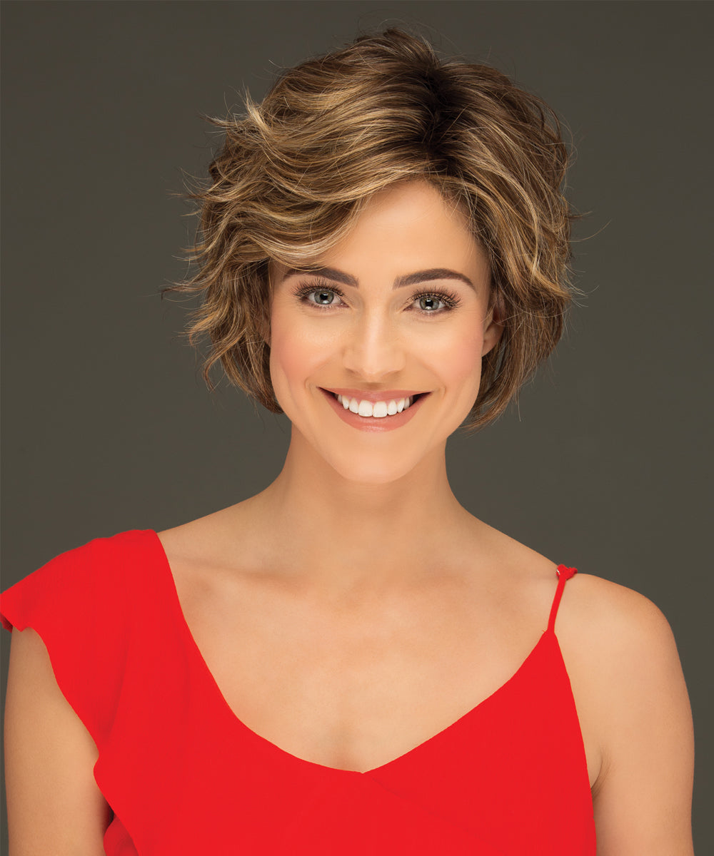 Monofilament Synthetic Wig Preston by Estetica Designs shown in CARAMELKISS