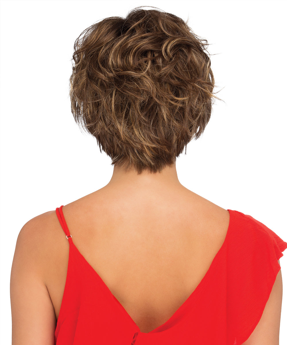 Monofilament Synthetic Wig Preston by Estetica Designs shown in CARAMELKISS