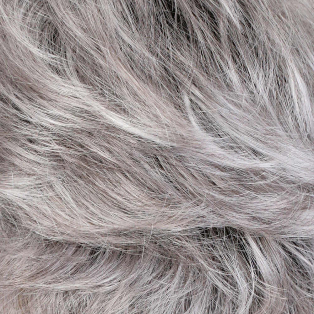 Synthetic Wig Gray Color Swatch CHROMERT1B by Estetica Designs