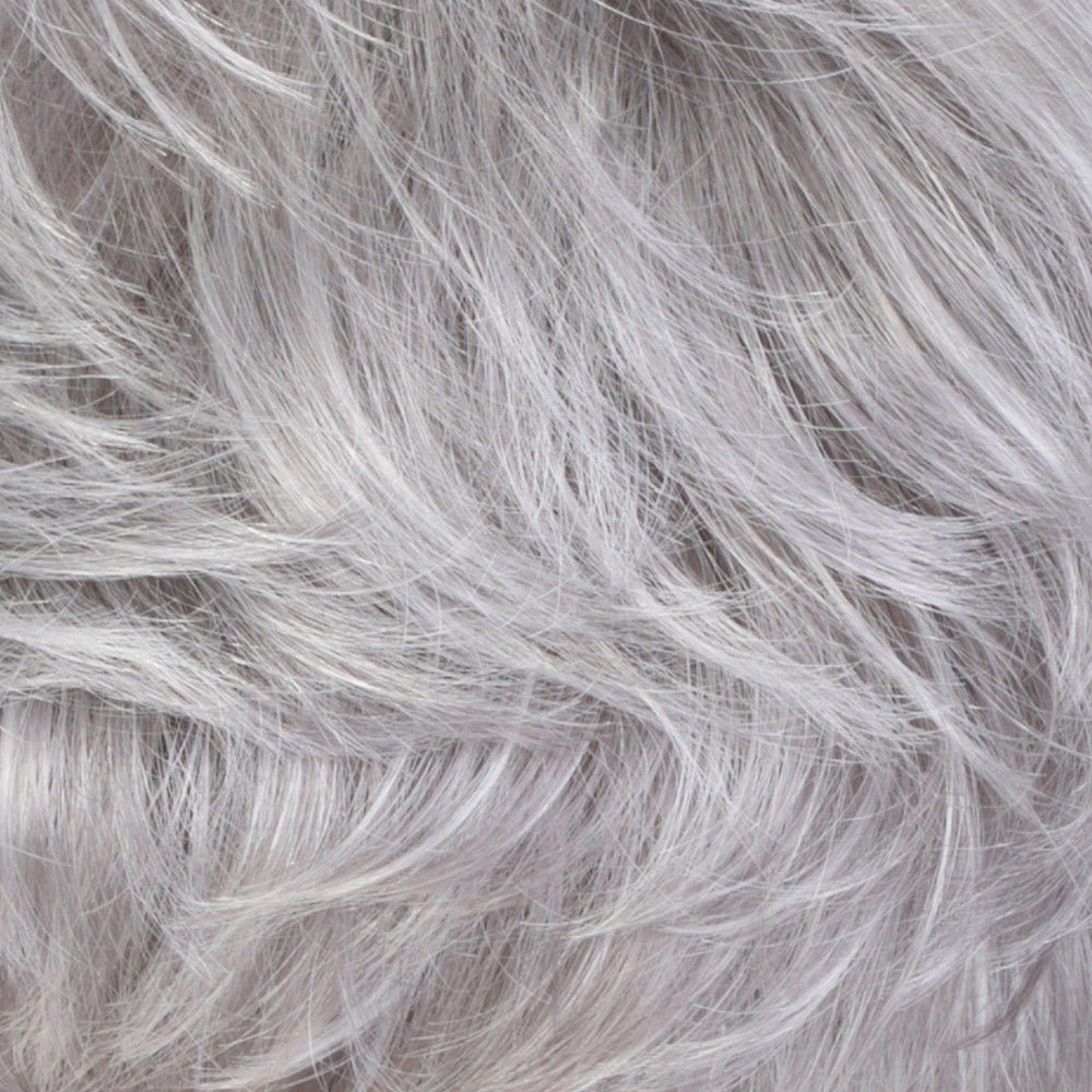 Synthetic Wig Gray Color Swatch Iced Gray by Estetica Designs