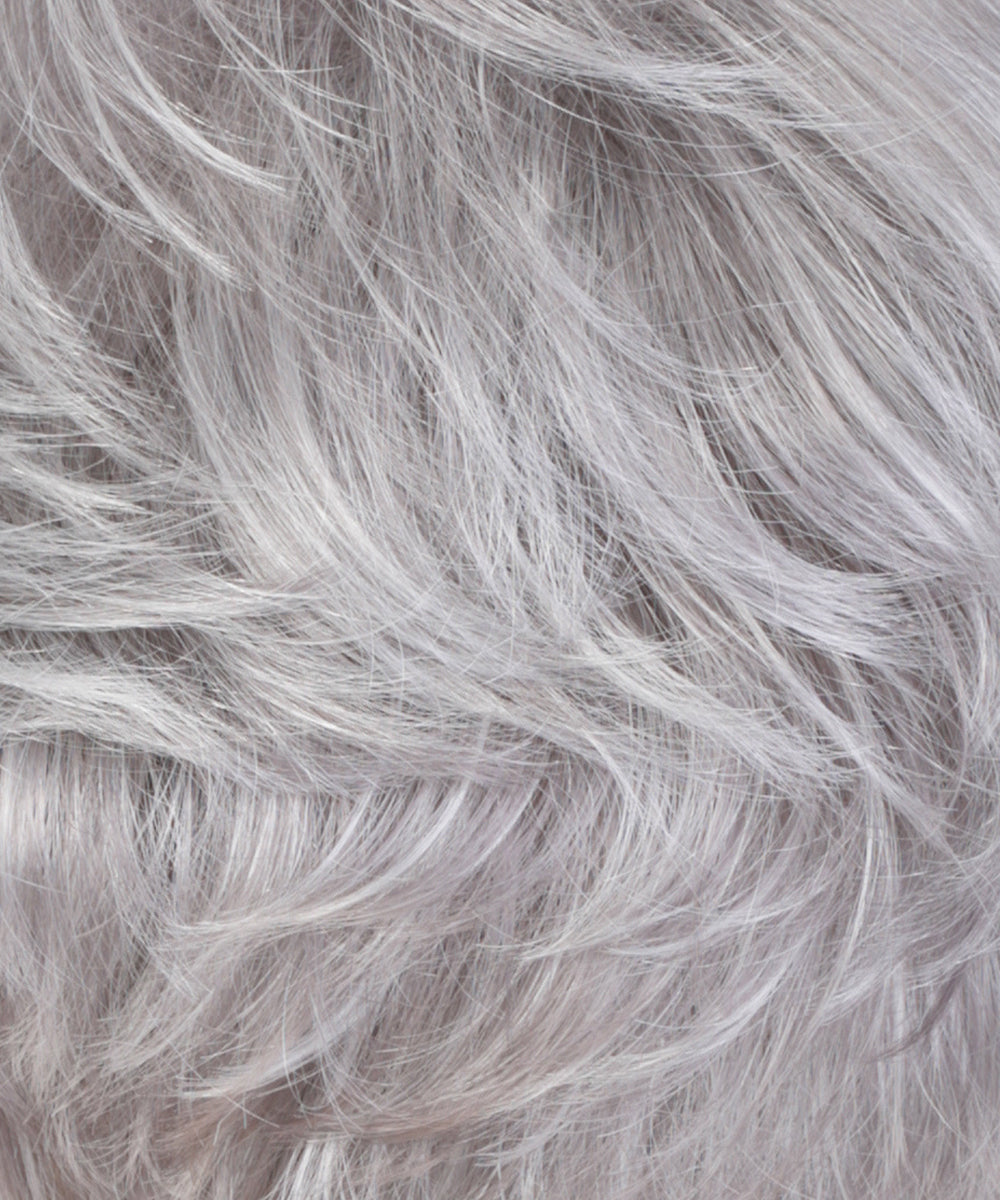 Synthetic Wig Gray Color Swatch Iced Gray by Estetica Designs