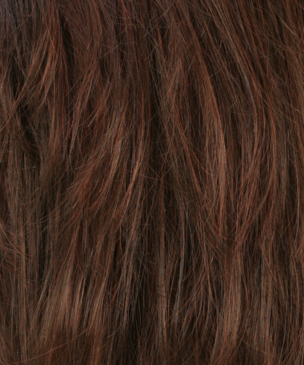 Synthetic Wig Red Color Swatch R32F by Estetica Designs