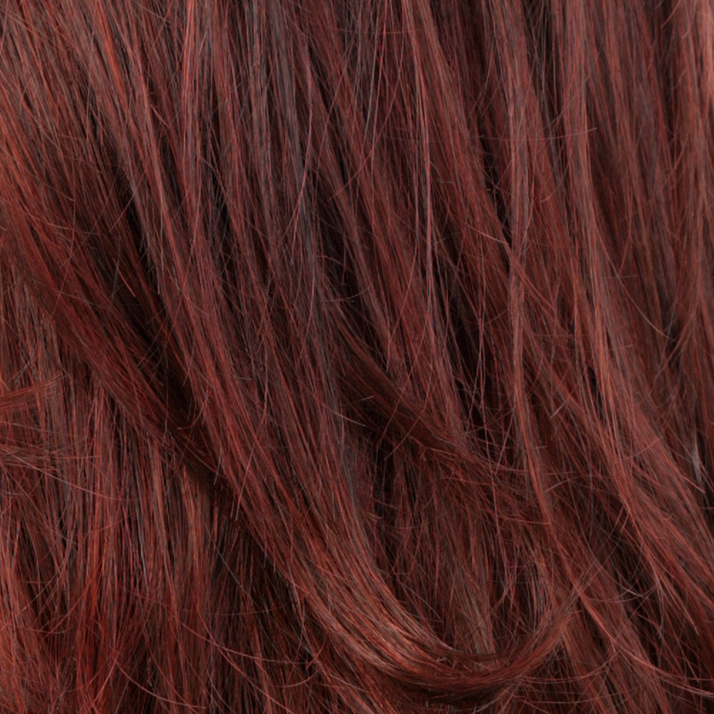 Synthetic Wig Red Color Swatch STARFIRE by Estetica Designs