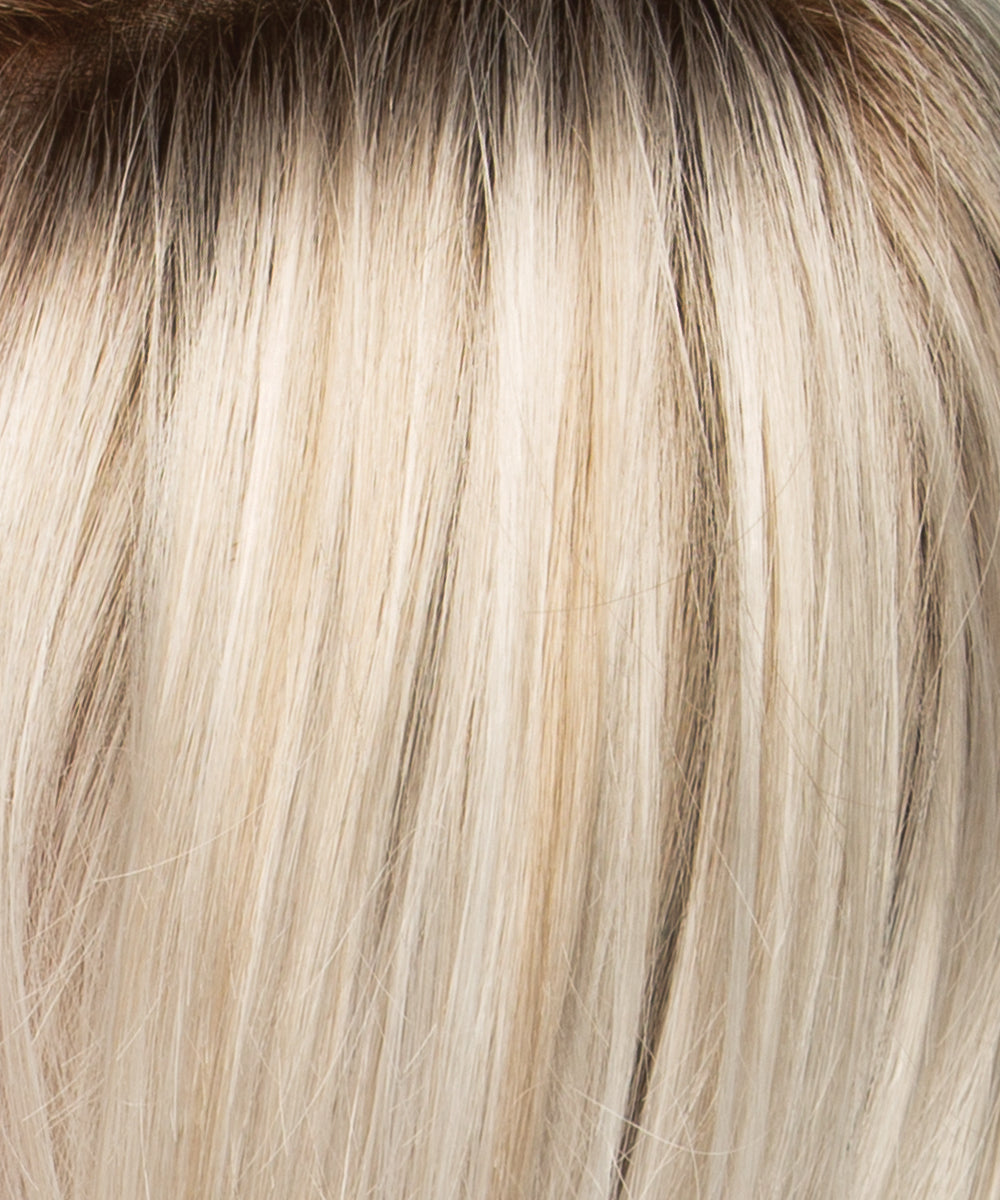 Synthetic Wig Blonde Color Swatch SILVERSUNRT8 by Estetica Designs