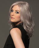 Front Lace Line Synthetic Wig Avalon by Estetica Designs shown in Lilac Haze