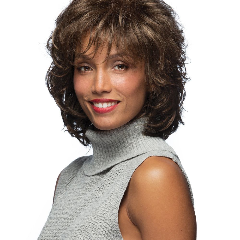 Pure Stretch Cap Synthetic Wig Compliment by Estetica Designs shown in R14/8H