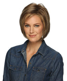 Front Lace Line Synthetic Wig Deena by Estetica Designs shown in R8/26H