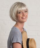 Pure Stretch Cap Synthetic Wig Ellen by Estetica Designs shown in Sunlit Blonde