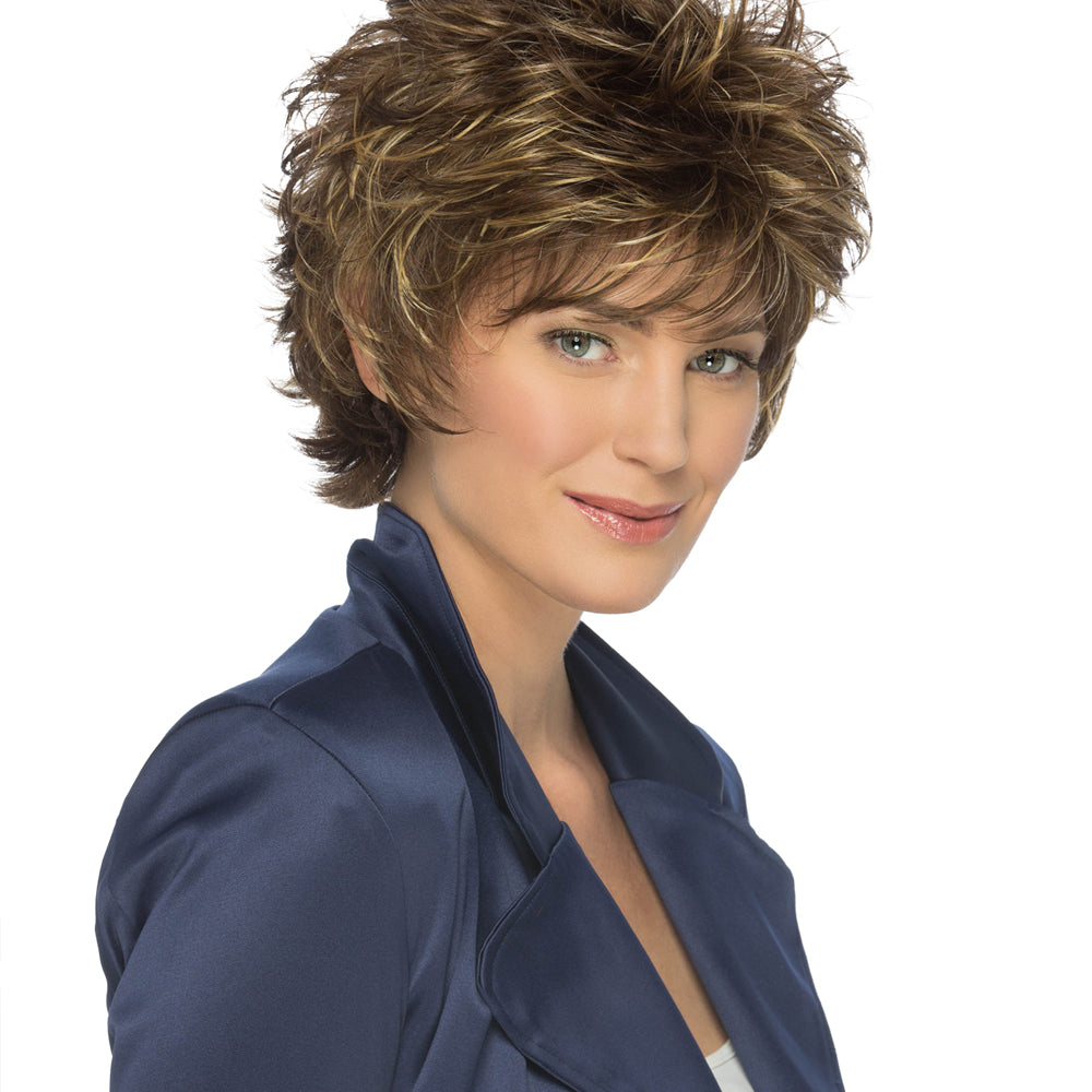 Pure Stretch Cap Synthetic Wig Heidi by Estetica Designs shown in R8/26H