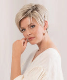 Front Lace Line with Lace Part Synthetic Wig Deena by Estetica Designs shown in Sunlit Blonde