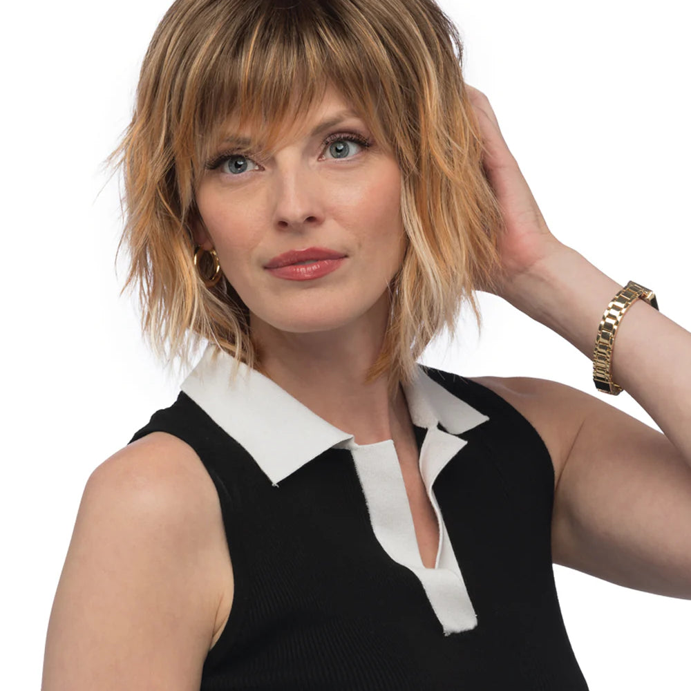 Pure Stretch Cap Synthetic Wig Jones by Estetica Designs shown in Golden Ginger