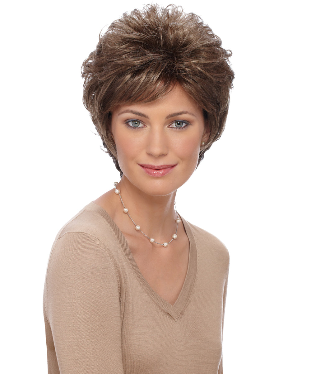 Pure Stretch Cap Synthetic Wig Katie  by Estetica Designs shown in R14/8H