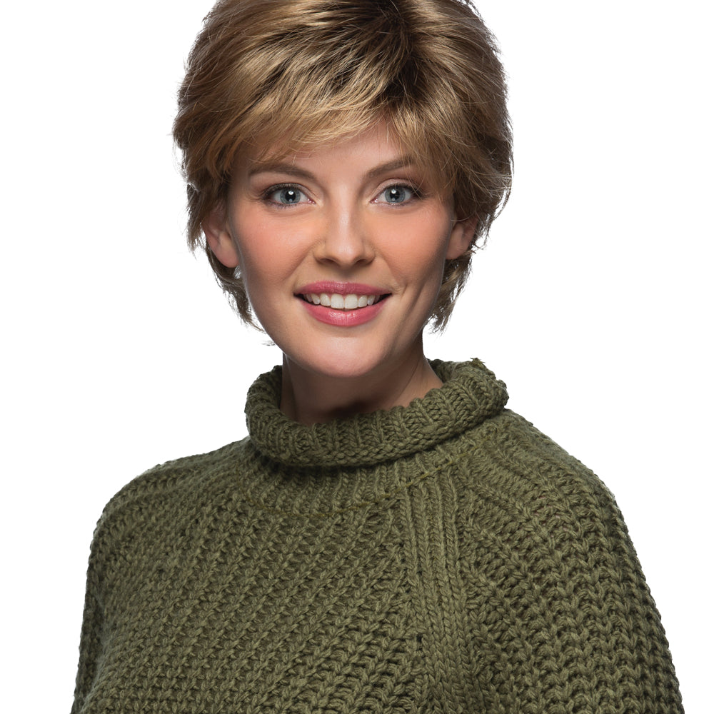 Pure Stretch Cap Synthetic Wig Mandy by Estetica Designs shown in R24/18BTRT8