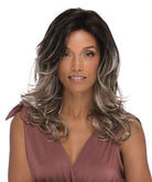 Front Lace Line Synthetic Wig Orchid by Estetica Designs shown in Americano