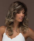 Front Lace Line Synthetic Wig Orchid by Estetica Designs shown in Iced Mocha