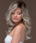 Front Lace Line Synthetic Wig Orchid by Estetica Designs shown in Vanilla Macchiato