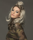 Front Lace Line Synthetic Wig Orchid by Estetica Designs shown in Icy Shadow