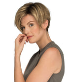 Front Lace Line Synthetic Wig Perry shown in color RH12/26RT4