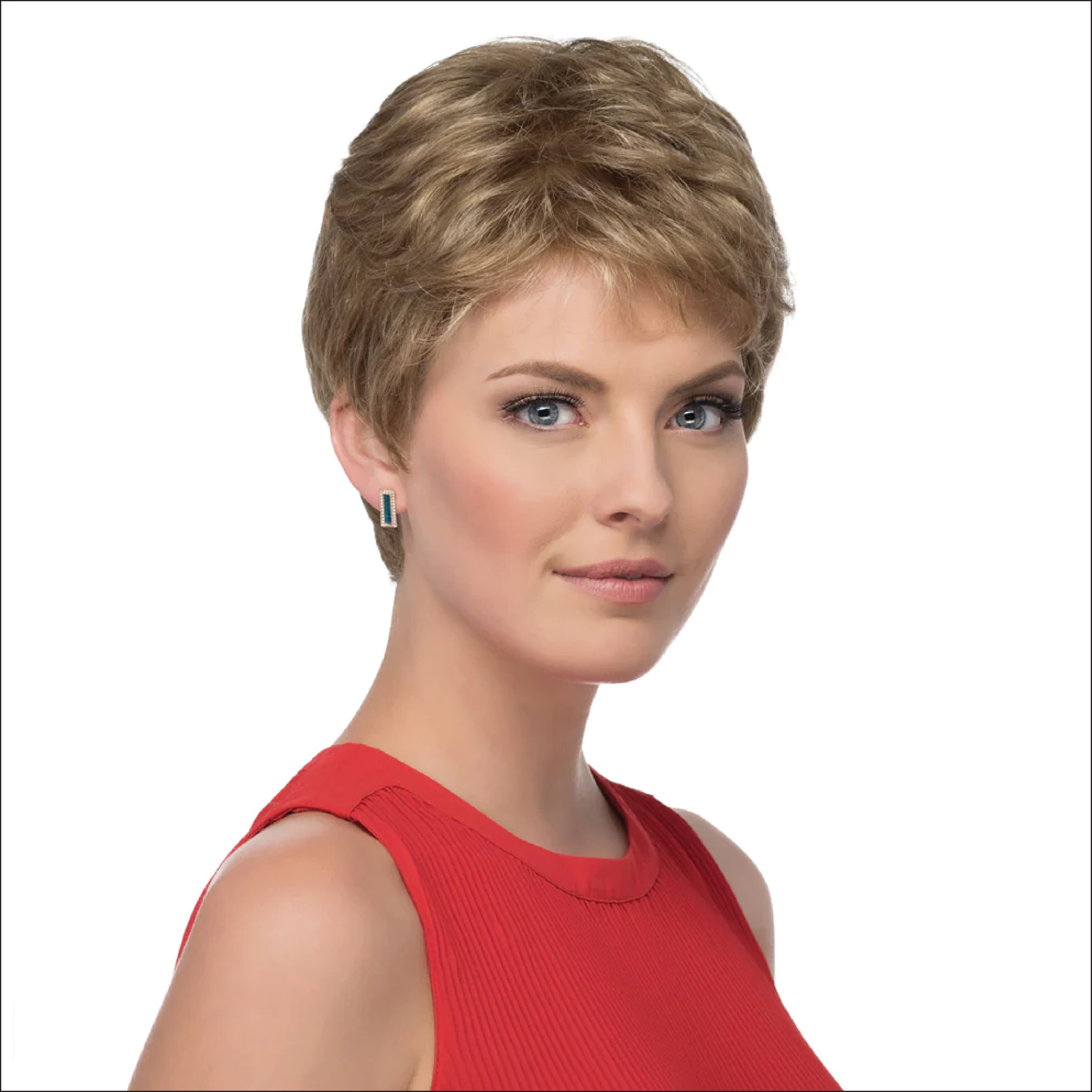 Monofilament Synthetic Wig Petite Coby by Estetica Designs shown in R14/26H