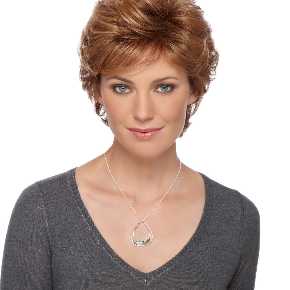 Pure Stretch Cap Synthetic Wig Rebecca by Estetica Designs shown in R30/28/26