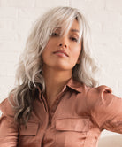 Pure Stretch Cap Synthetic Wig Reeves by Estetica Designs shown in Icy Shadow