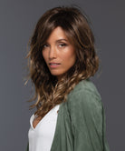 Pure Stretch Cap Synthetic Wig Reeves by Estetica Designs shown in Toffee Latte