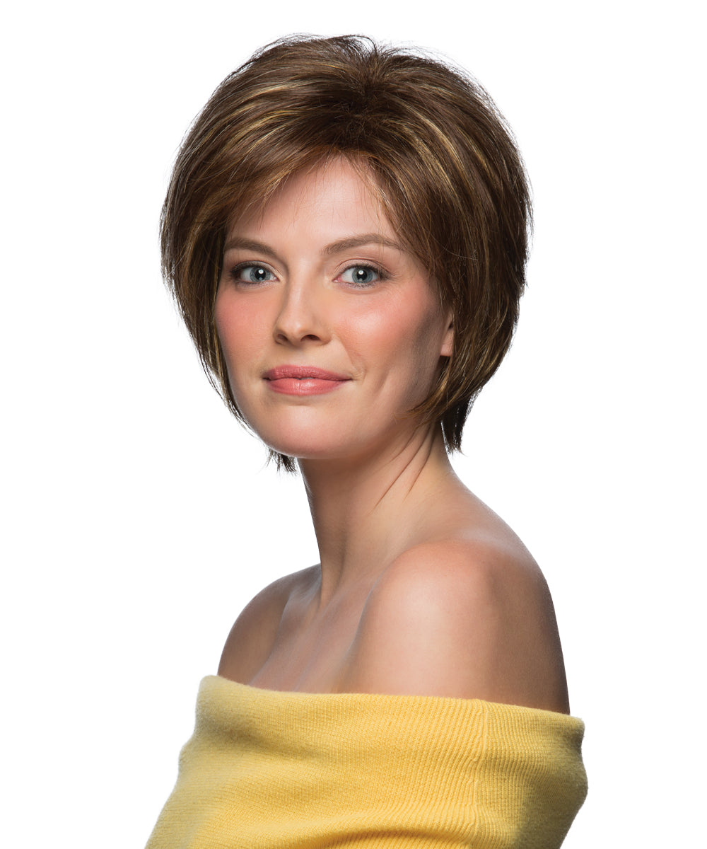 Pure Stretch Cap Synthetic Wig Renae by Estetica Designs shown in CARAMELKISS