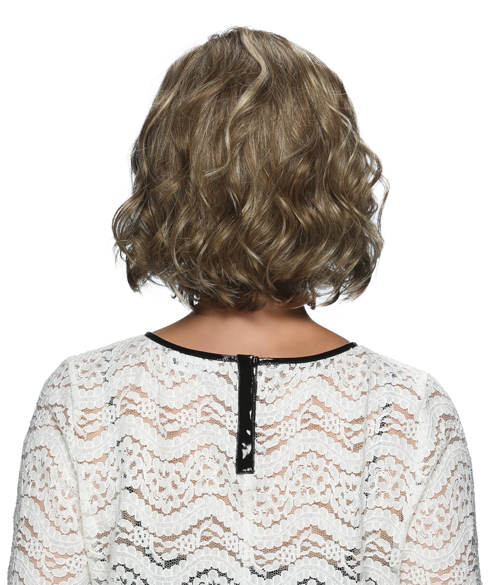 Front Lace Line with Lace Part Synthetic Wig Violet by Estetica Designs shown in RH1226