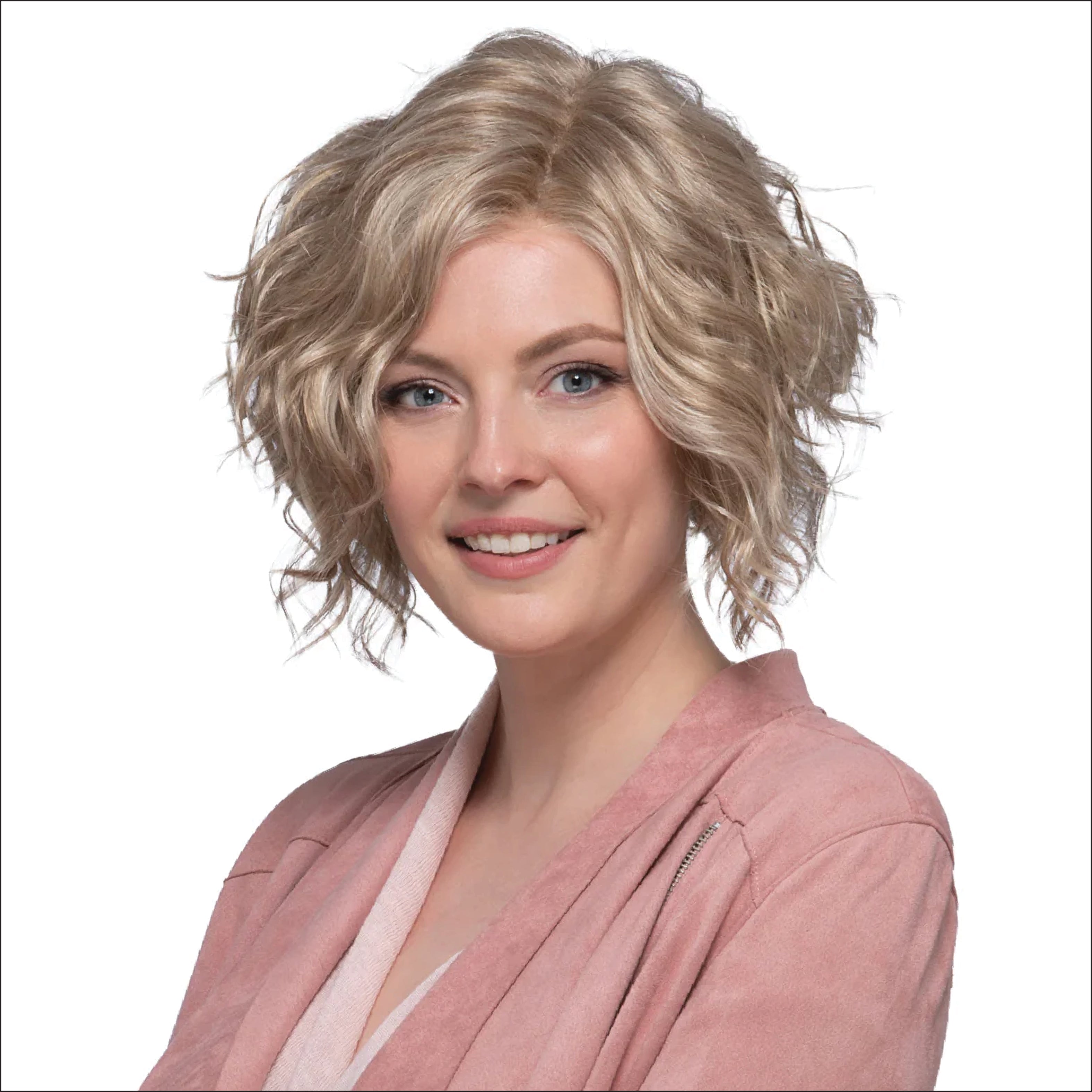 Front Lace Line Synthetic Wig Wynter by Estetica Designs shown in RH1488