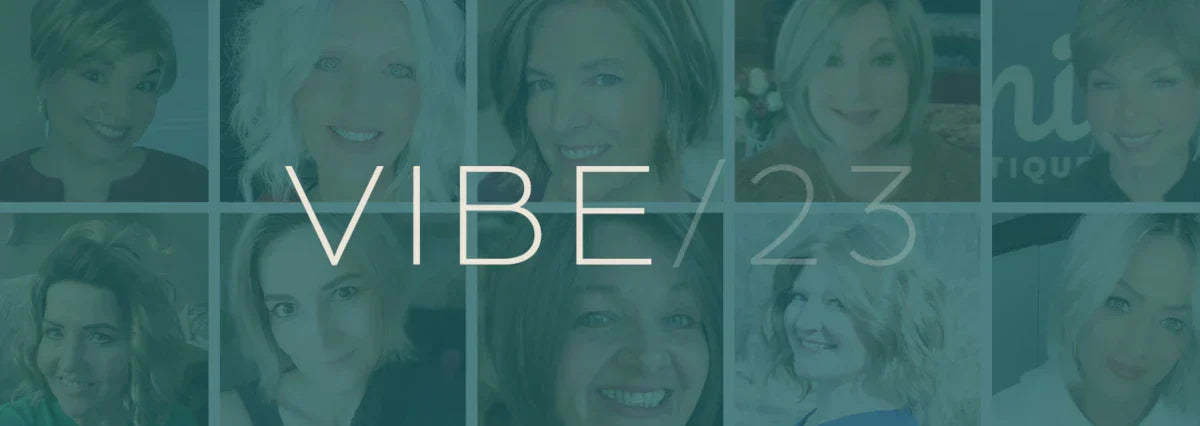 Women showing off some of their Estetica Designs Wig Collections