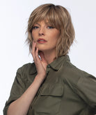 Heat Resistant Synthetic Wig Hollis by Estetica Designs shown in RH12/26RT4