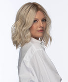 Heat Resistant Synthetic Wig Somers by Estetica Designs shown in Sunlit Blonde