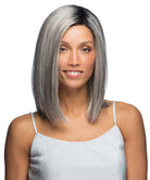 Monofilament with Lace Front Synthetic Wig Sutton by Estetica Designs shown in CHROMERT1B