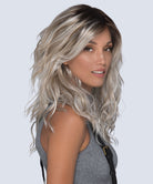 Monofilament with Lace Front Synthetic Wig Verona by Estetica Designs shown in Vanilla Macchiato