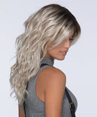 Monofilament with Lace Front Synthetic Wig Verona by Estetica Designs shown in Vanilla Macchiato
