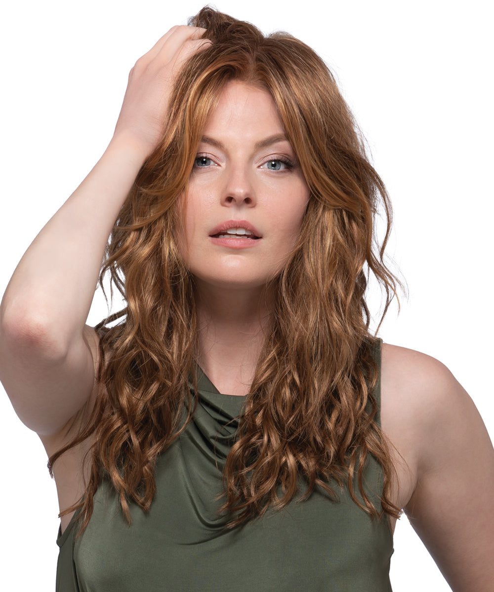 Monofilament with Lace Front Synthetic Wig Verona by Estetica Designs shown in R30/28/26