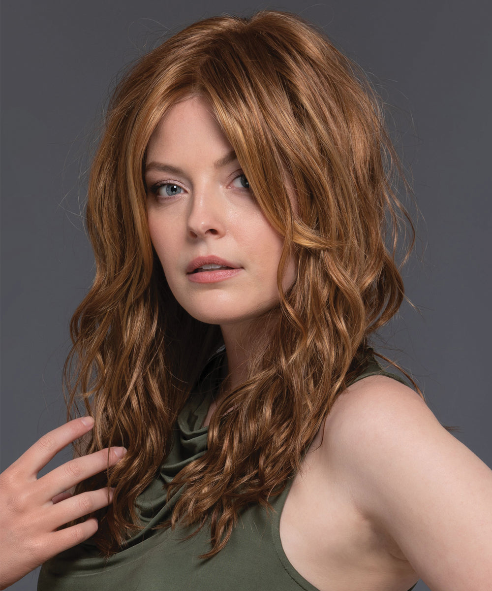 Monofilament with Lace Front Synthetic Wig Verona by Estetica Designs shown in R30/28/26