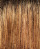 Synthetic Wig Color Swatch Mandarin Rooted by Estetica Designs