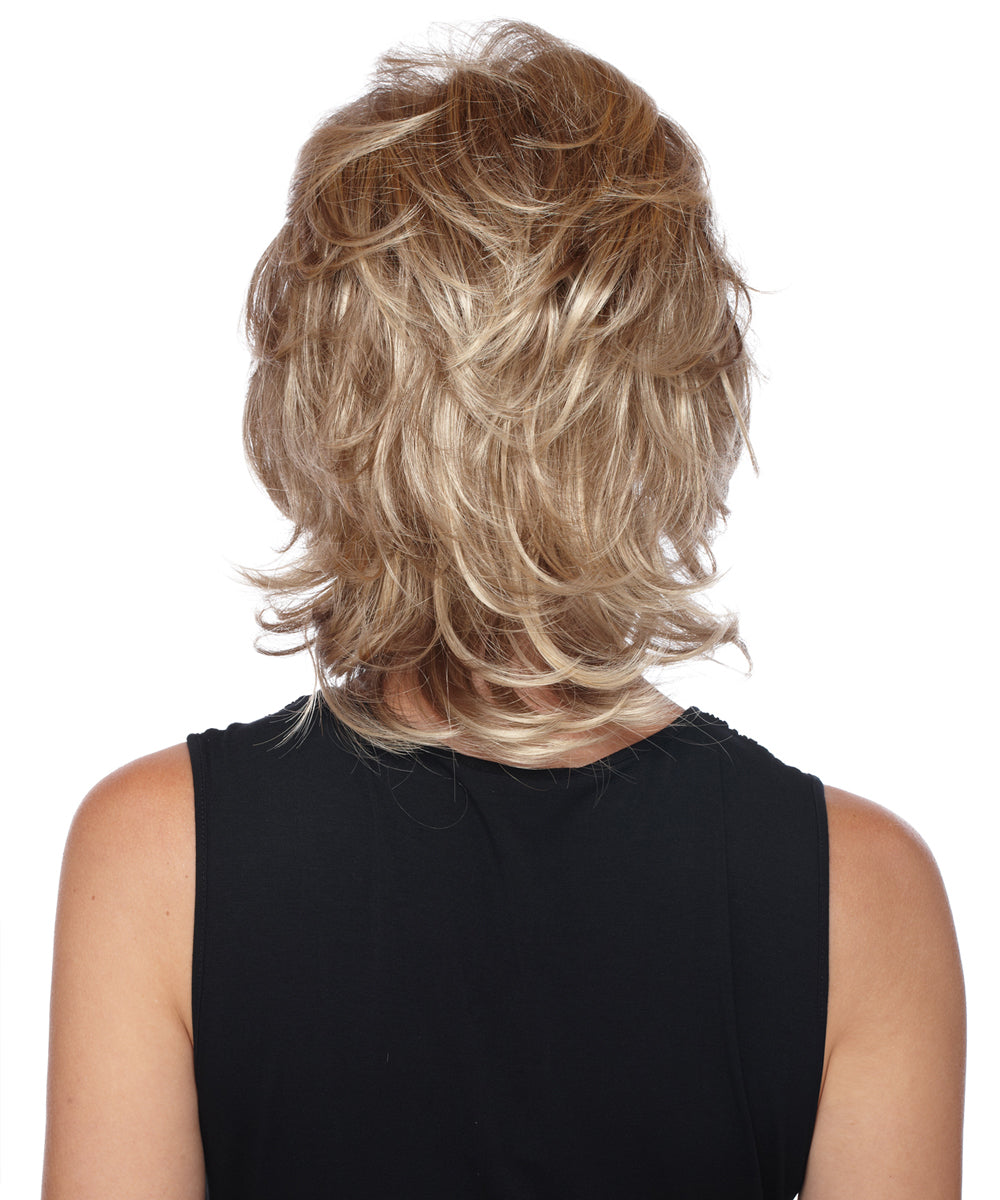 Pure Stretch Cap Synthetic Wig Angela by Estetica Designs shown in R14/26H