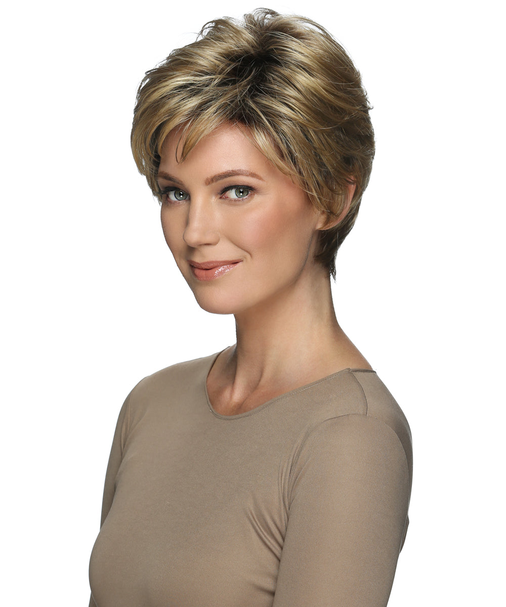 Pure Stretch Cap Synthetic Wig Billie by Estetica Designs shown in RH12/26RT4