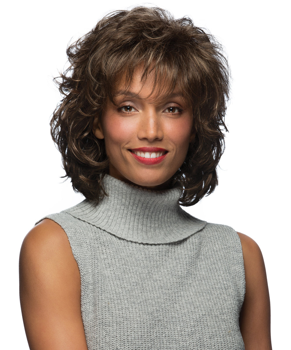 Pure Stretch Cap Synthetic Wig Compliment by Estetica Designs shown in R14/8H